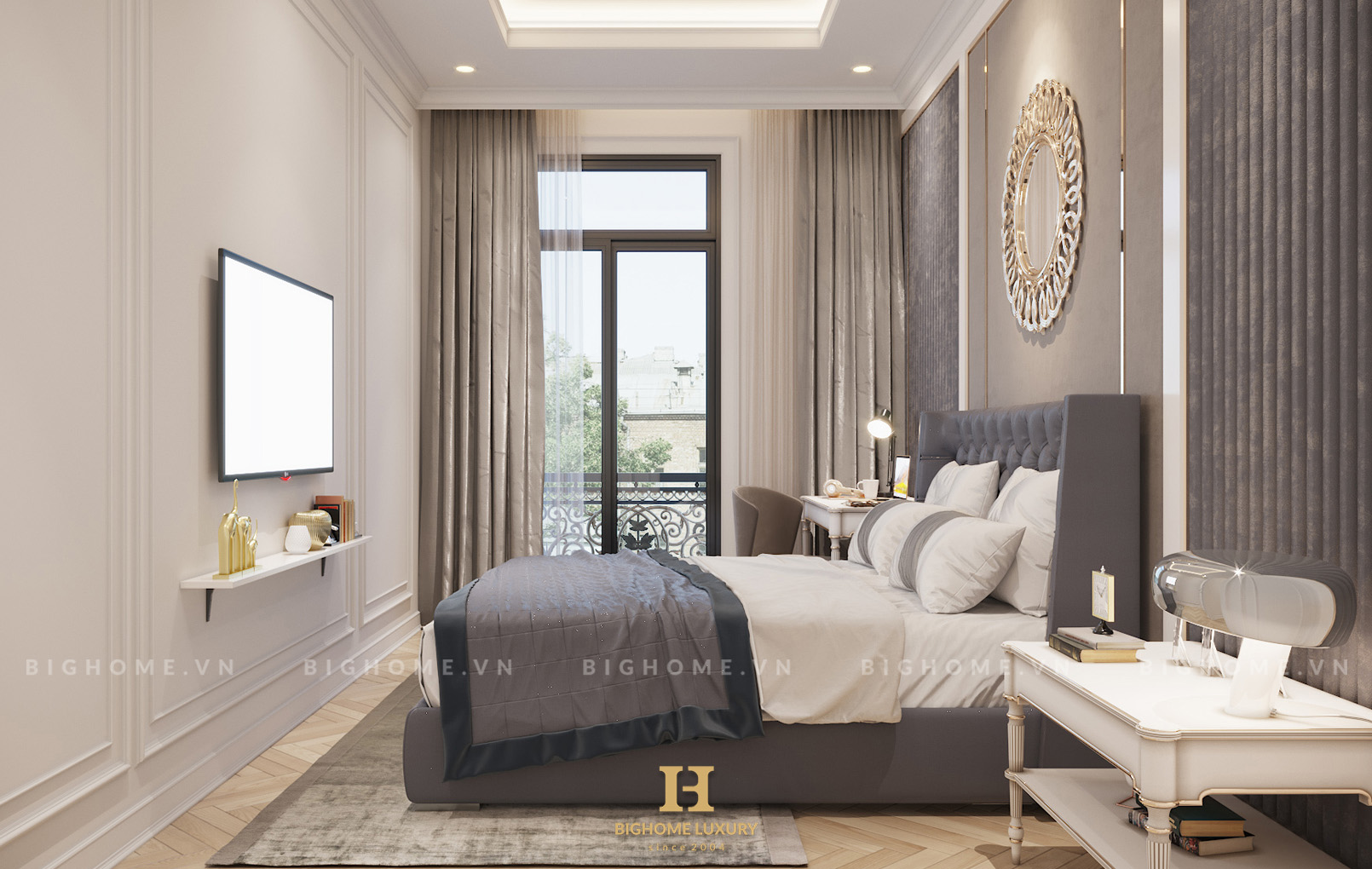 Phòng ngủ luxury con trai chị Lý 2