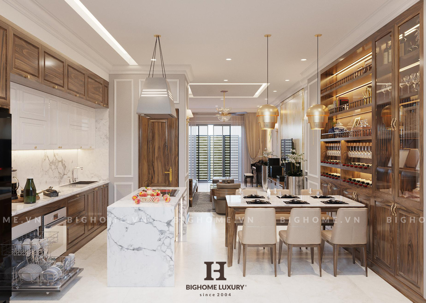 Phòng bếp chị Thảo Ciputra 2