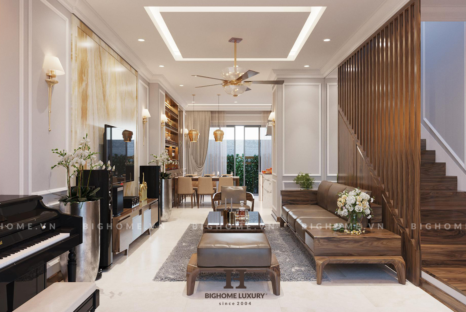 Phòng khách chị Thảo Ciputra 2