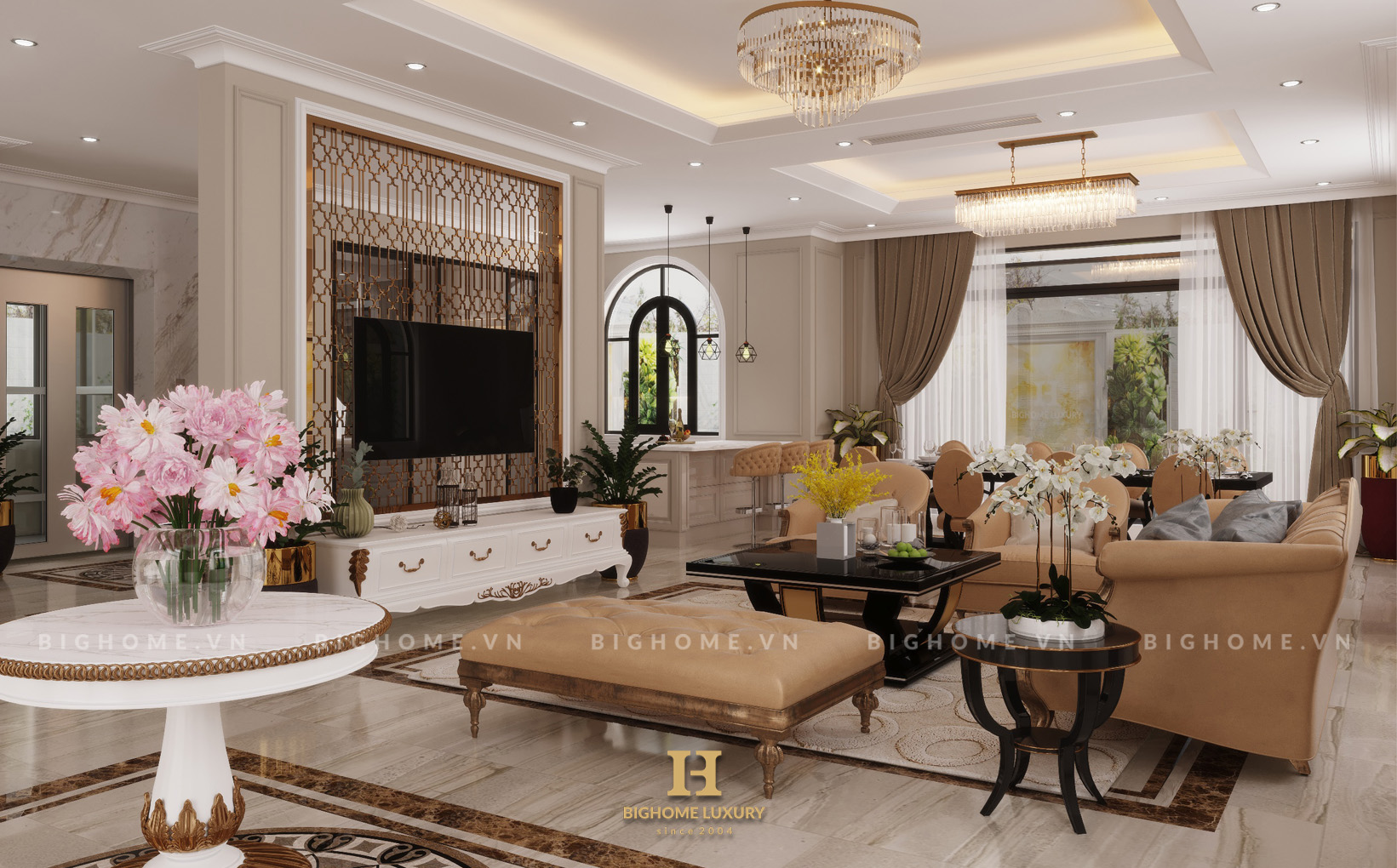 Phòng khách Anh Nghiệm VHO 5