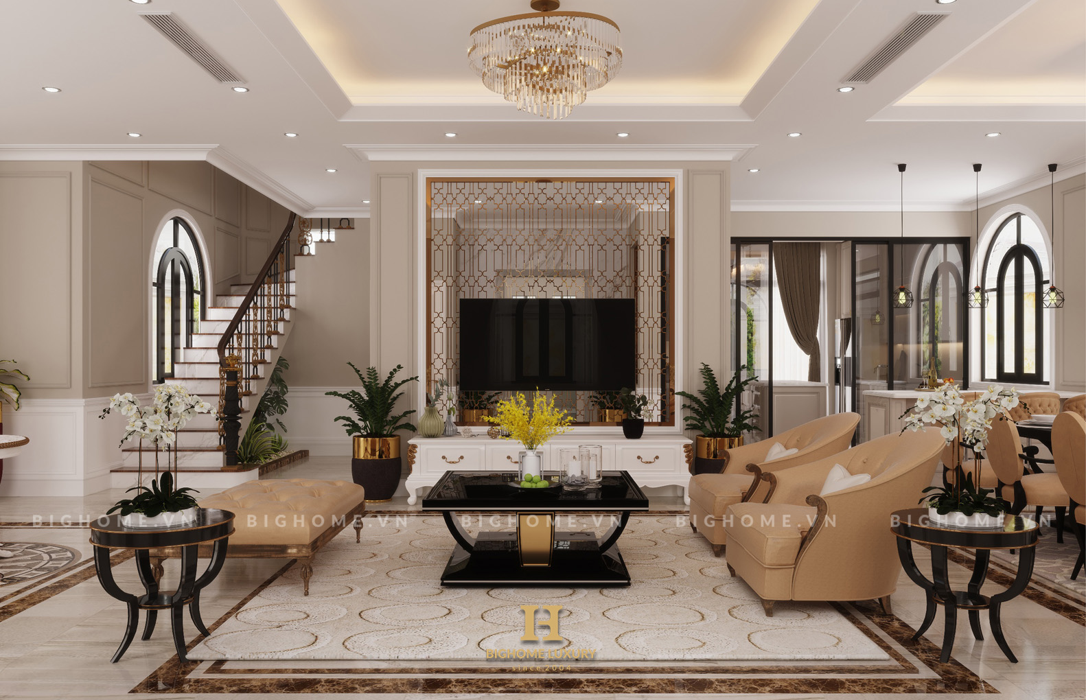 Phòng khách Anh Nghiệm VHO 6