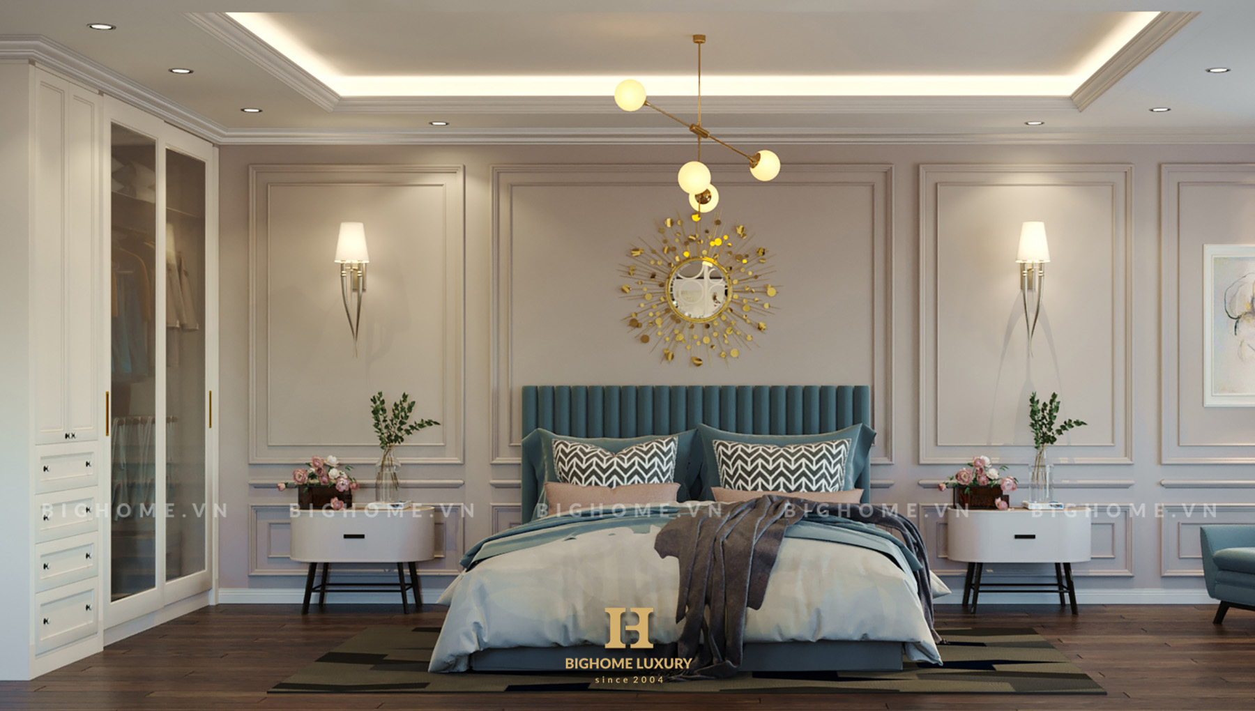 Phòng ngủ con gái nhà anh Hạnh VHR 3