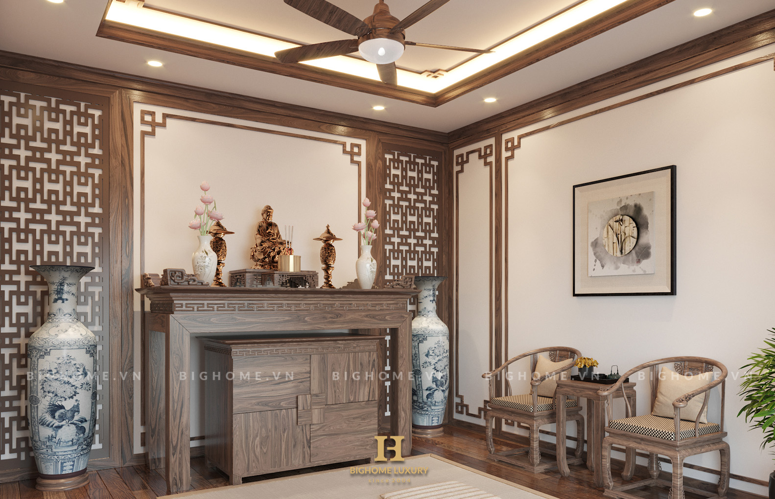Phòng thờ nhà anh Hạnh VHR 1