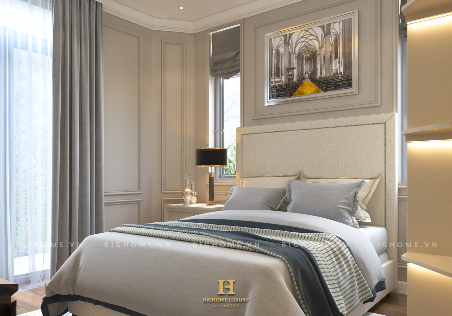Phòng ngủ khách biệt thự Anh Hà VHO 4