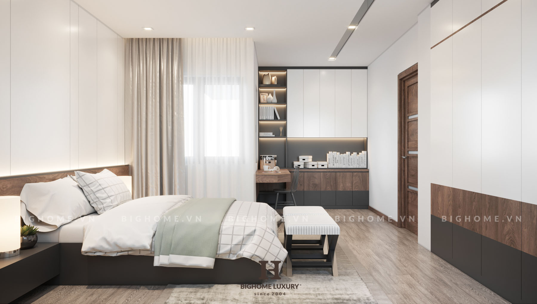 Phòng ngủ con gái nhà chị Hải Gamuda 1