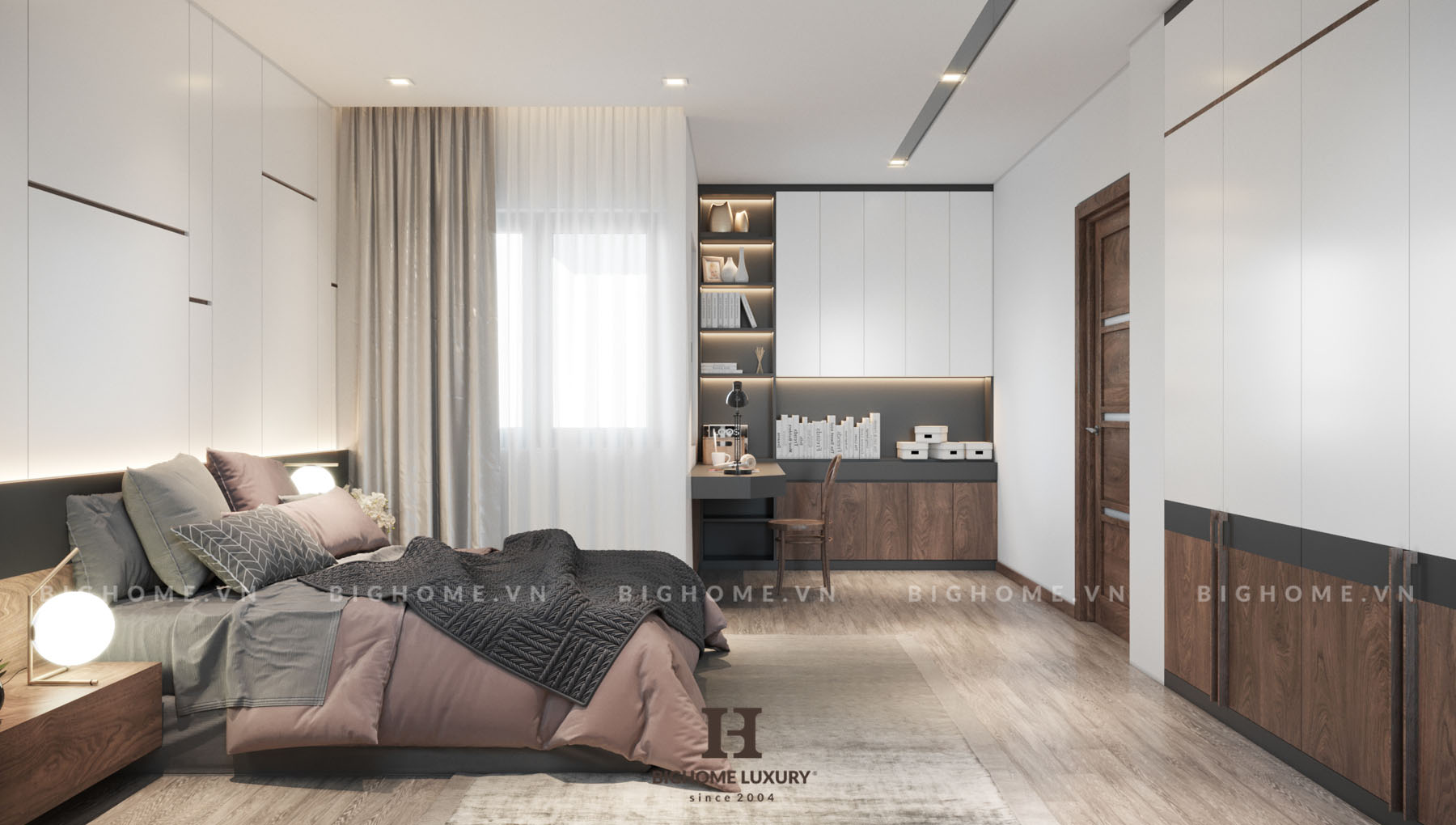 Phòng ngủ con trai nhà chị Hải Gamuda 2