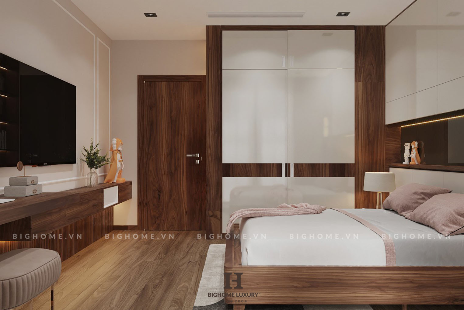 Phòng ngủ nhà chị Hà 2