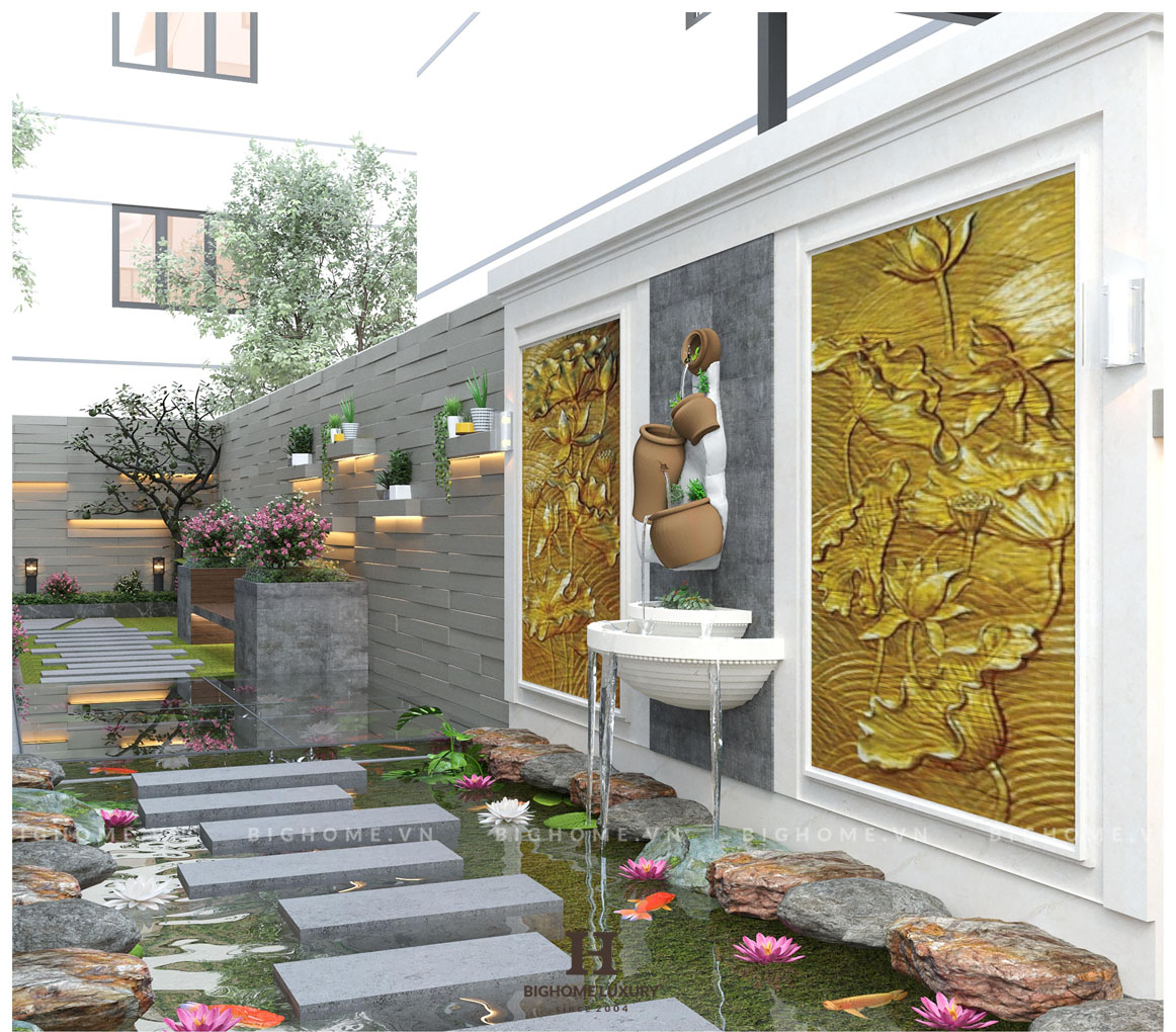 Sân vườn nhà anh Biển 2