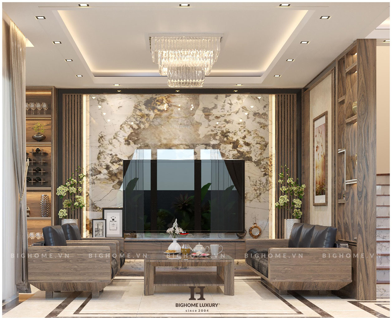 Phòng khách nhà anh Biển 2