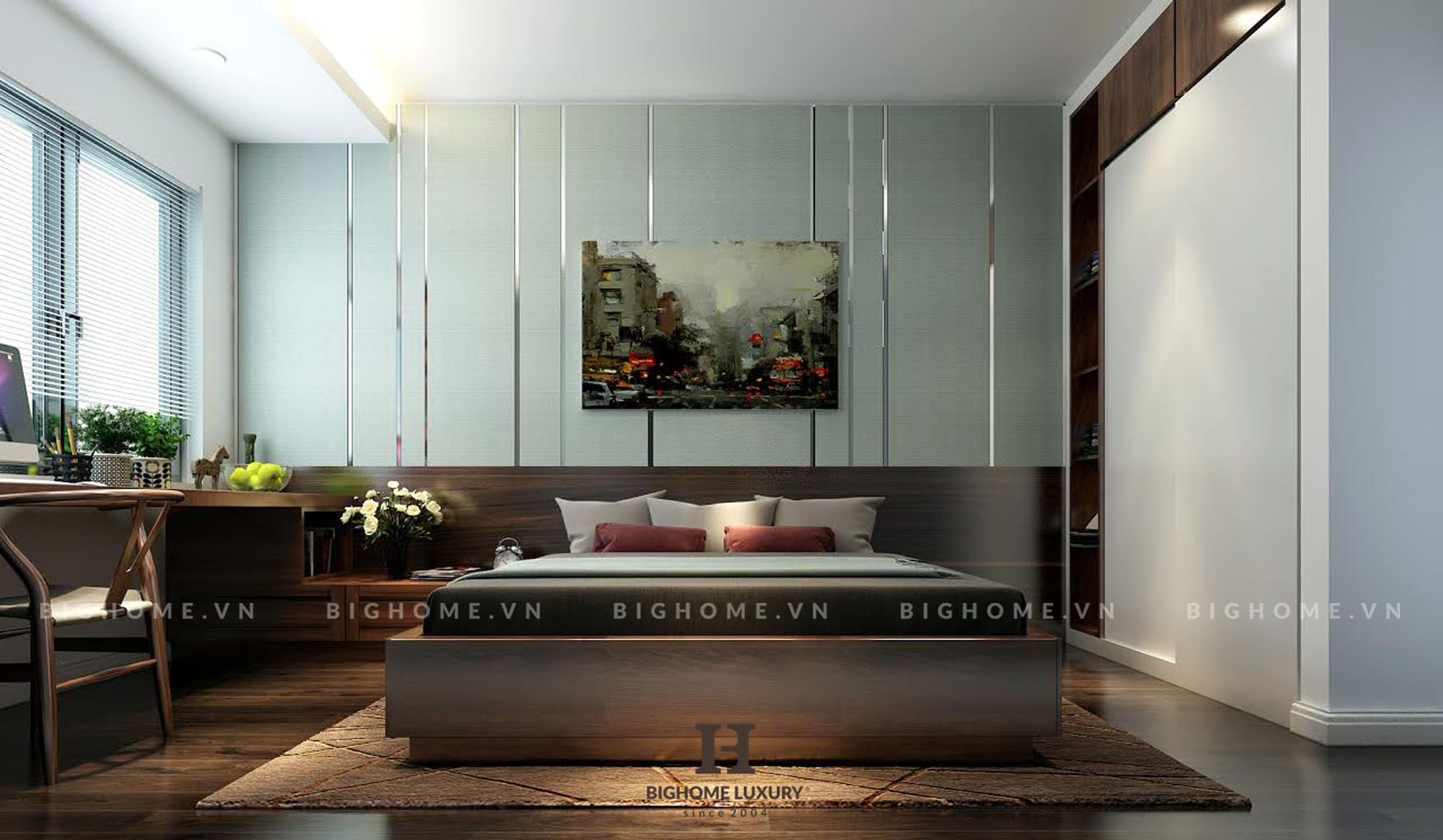 Phòng ngủ phụ Vinhomes D’capitale 1