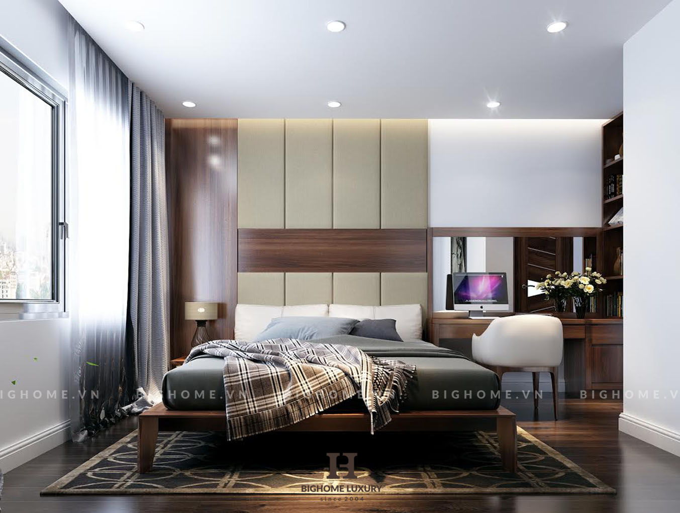 Phòng ngủ phụ Vinhomes D’capitale 3