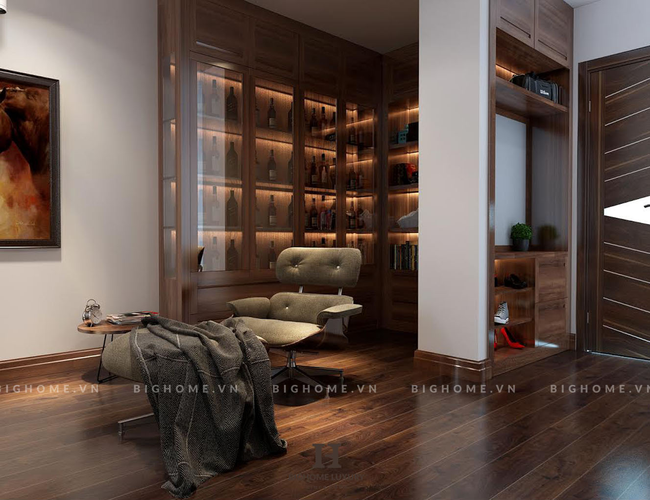 Phòng thay đồ Vinhomes D’capitale 2
