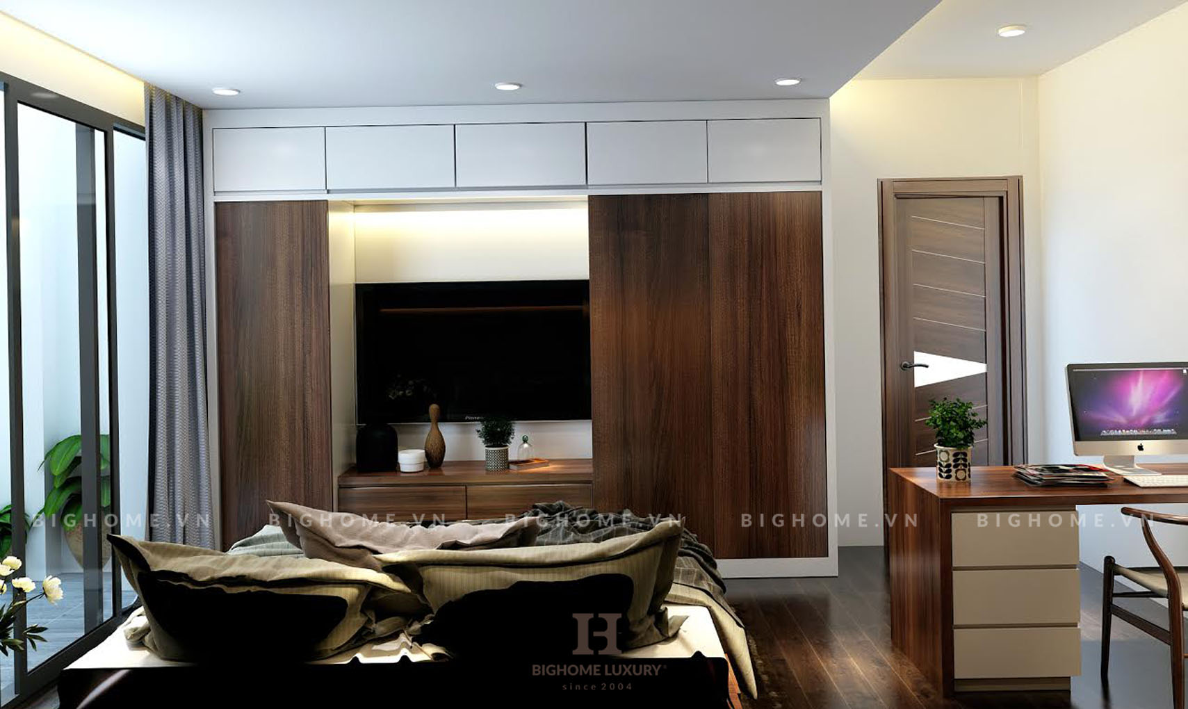 Phòng ngủ master Vinhomes D’capitale 2