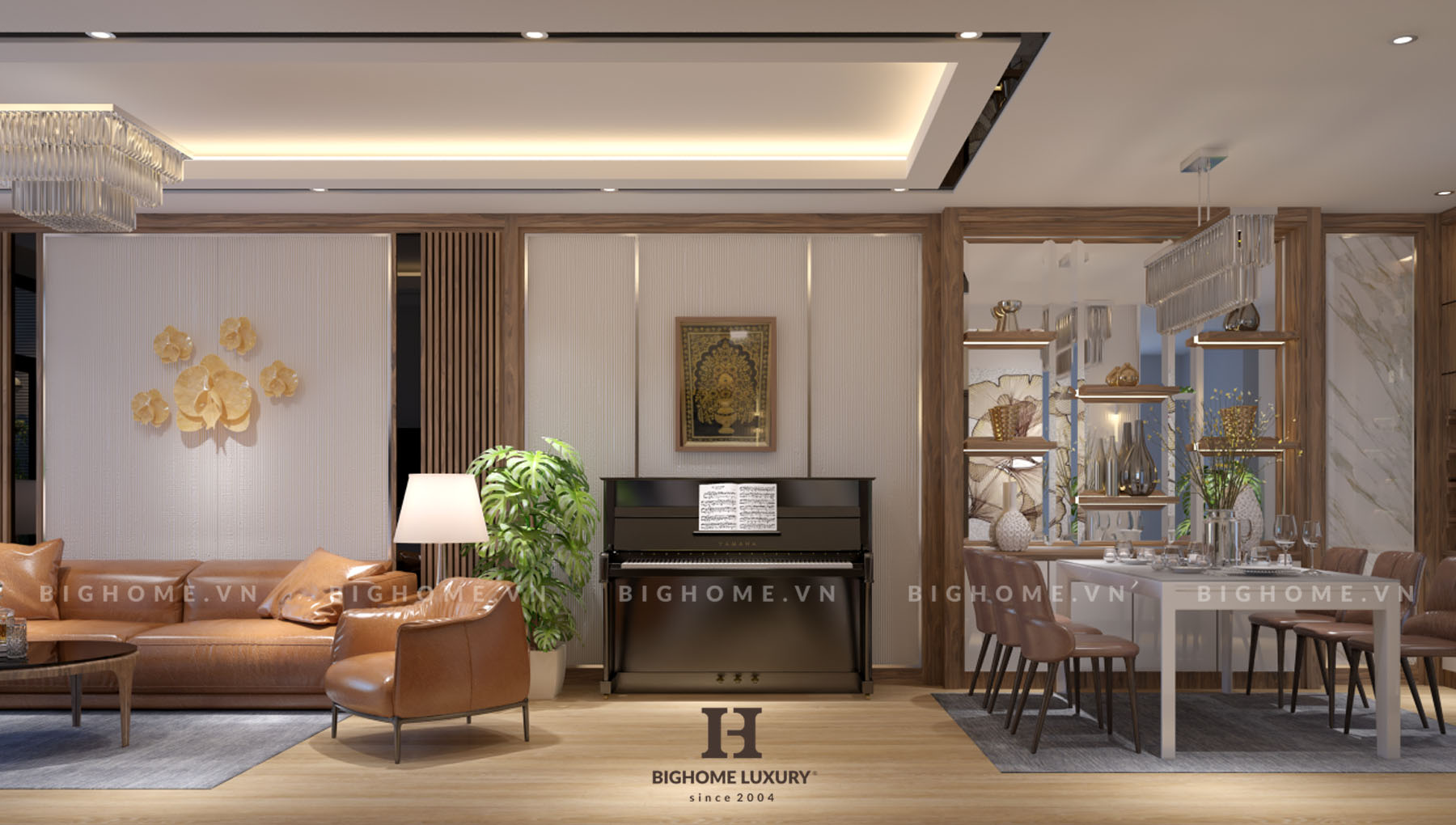 Chiêm ngưỡng nội thất phong cách hiện đại nhà anh Bắc