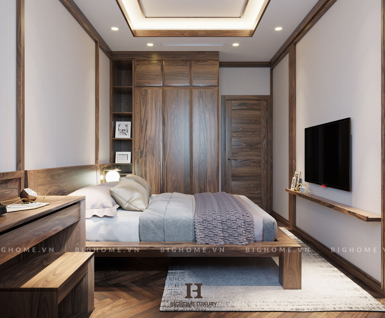 Phòng ngủ phụ nhà anh Tráng 2