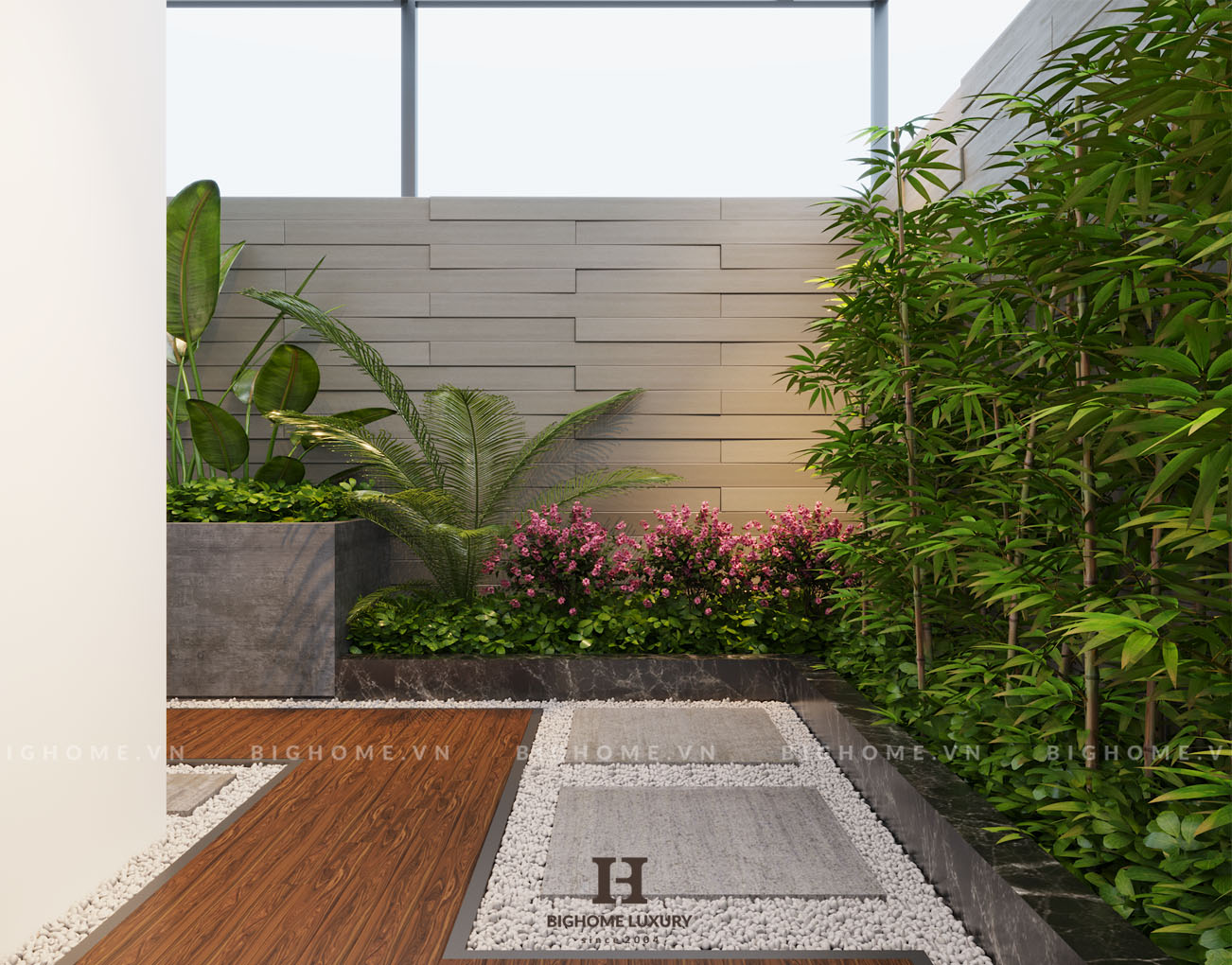 Sân vườn nhà anh Tráng 4