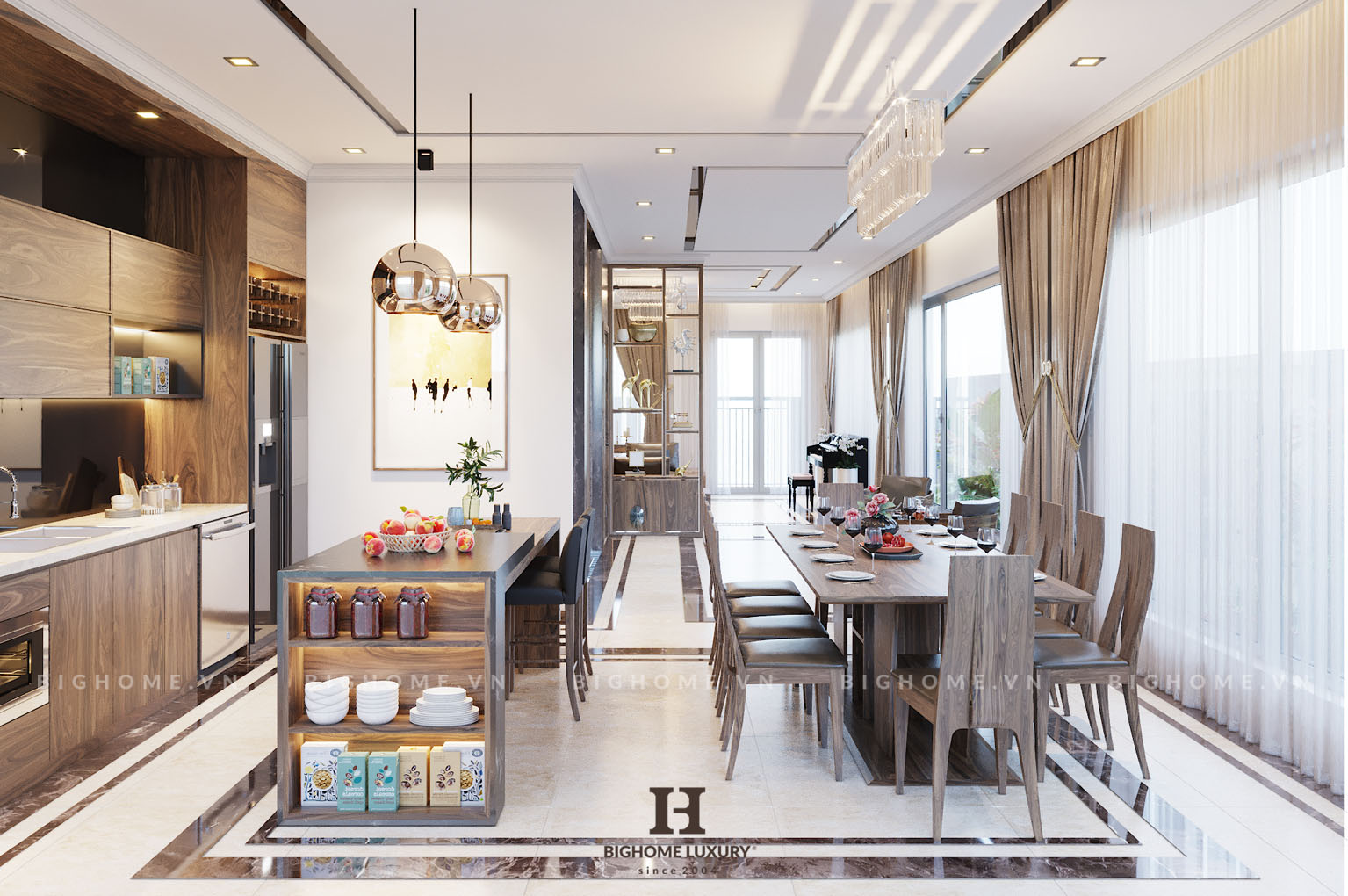 Phòng bếp nhà anh Tráng 1