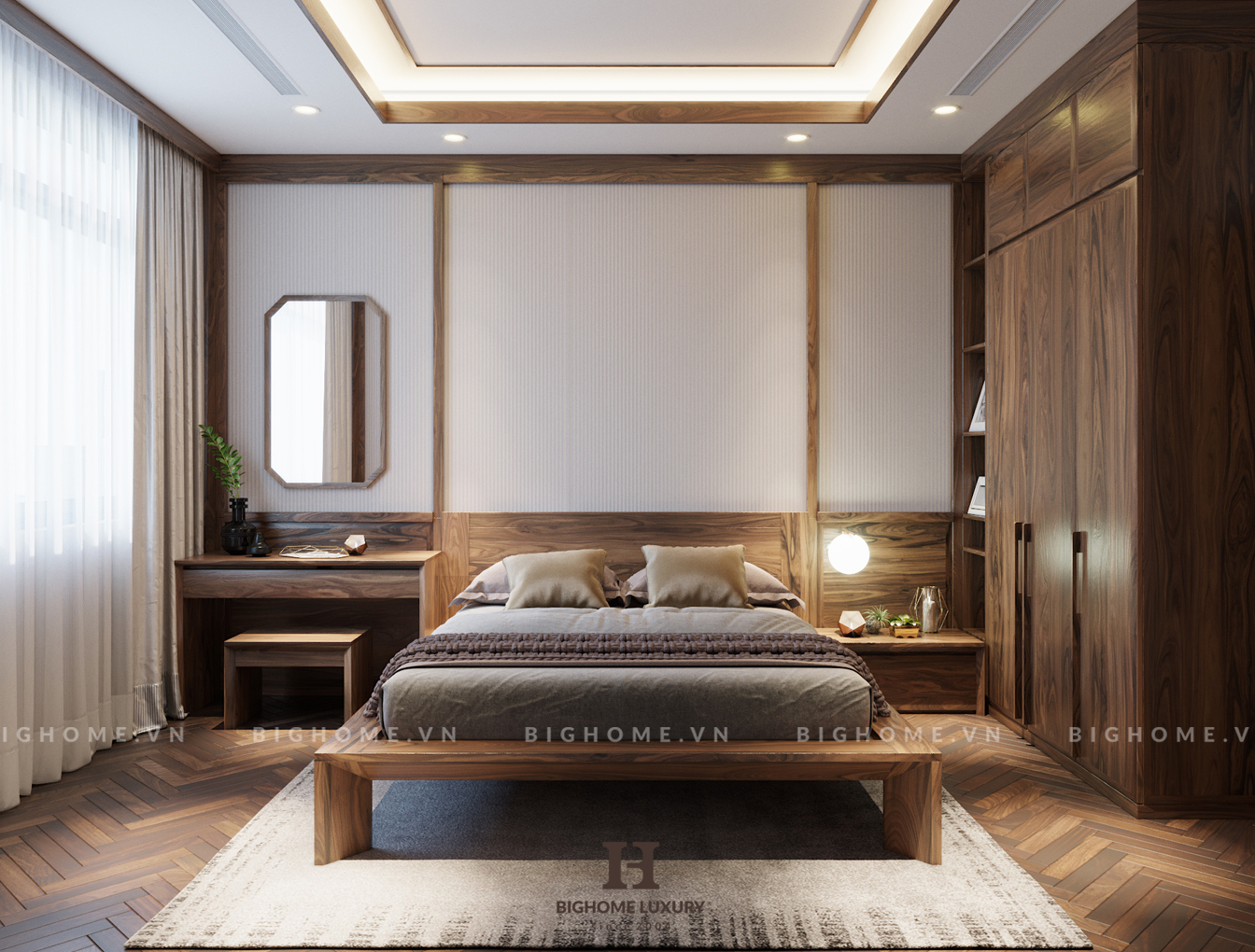 Phòng ngủ phụ nhà anh Tráng 1