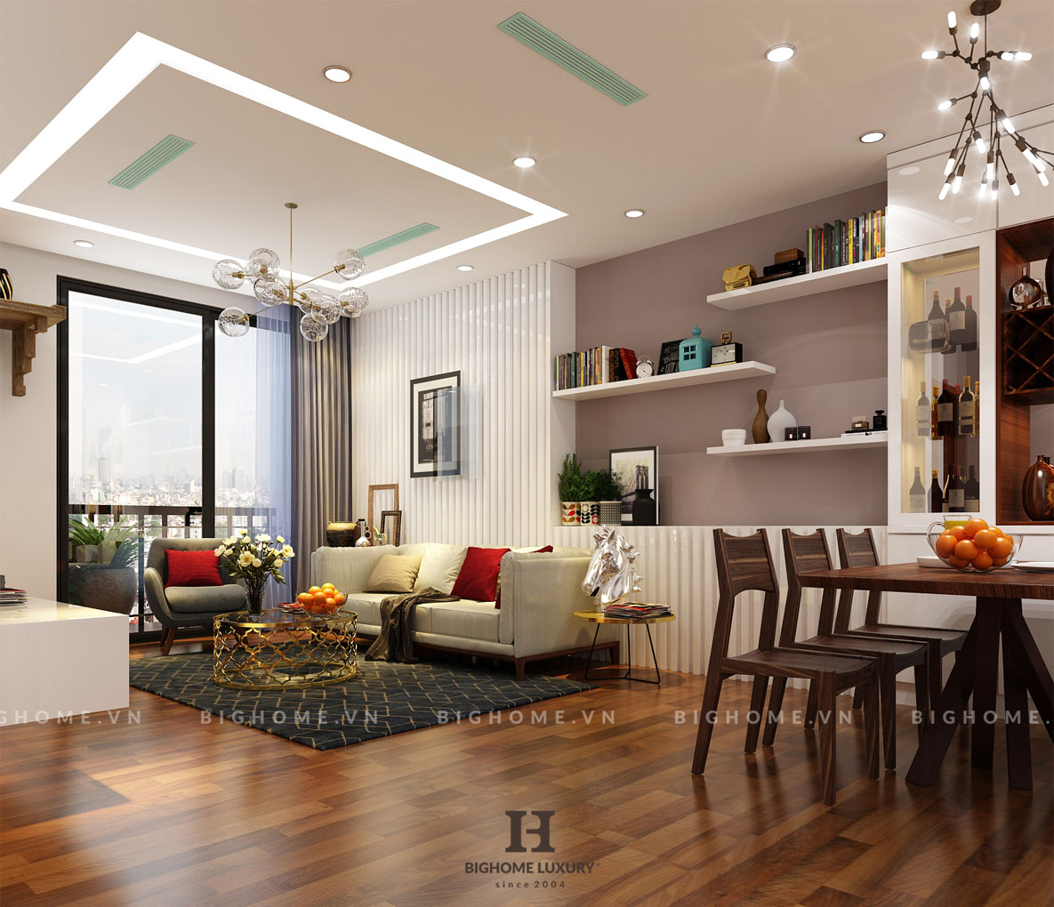 Phòng khách nhà anh Đức 1