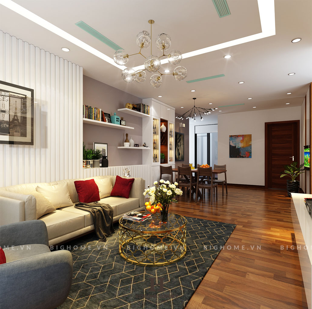 Phòng khách nhà anh Đức 2