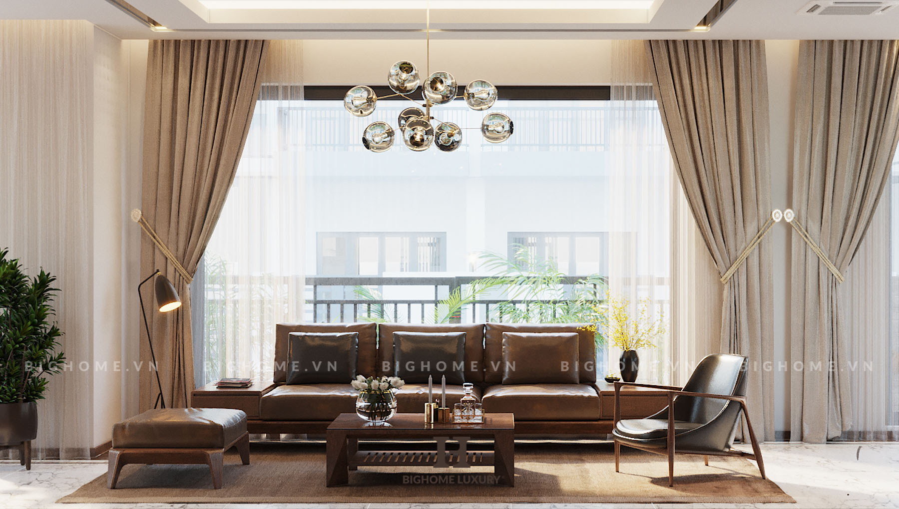 Chiêm ngưỡng thiết kế biệt thự hiện đại Vinhomes nhà anh Vinh