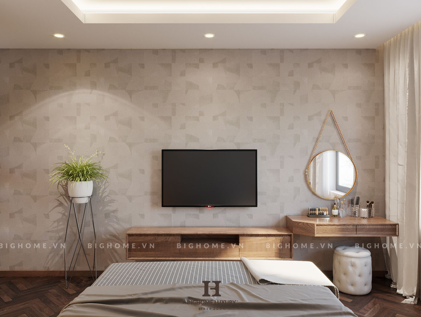 Phòng ngủ ông bà nhà anh Vinh 3