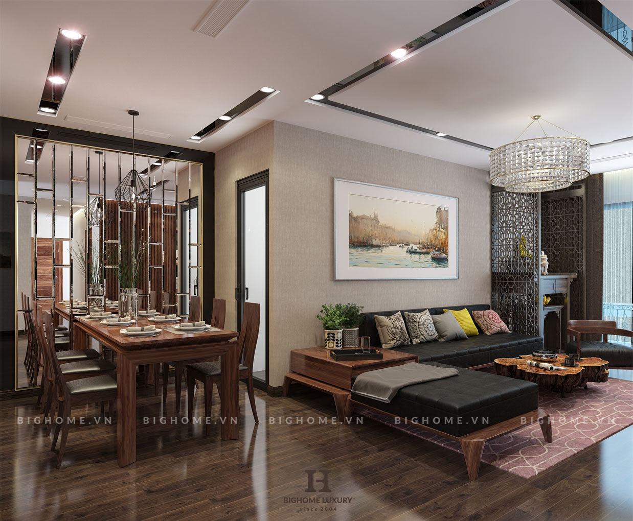 Phòng khách nhà chú Lượng 4