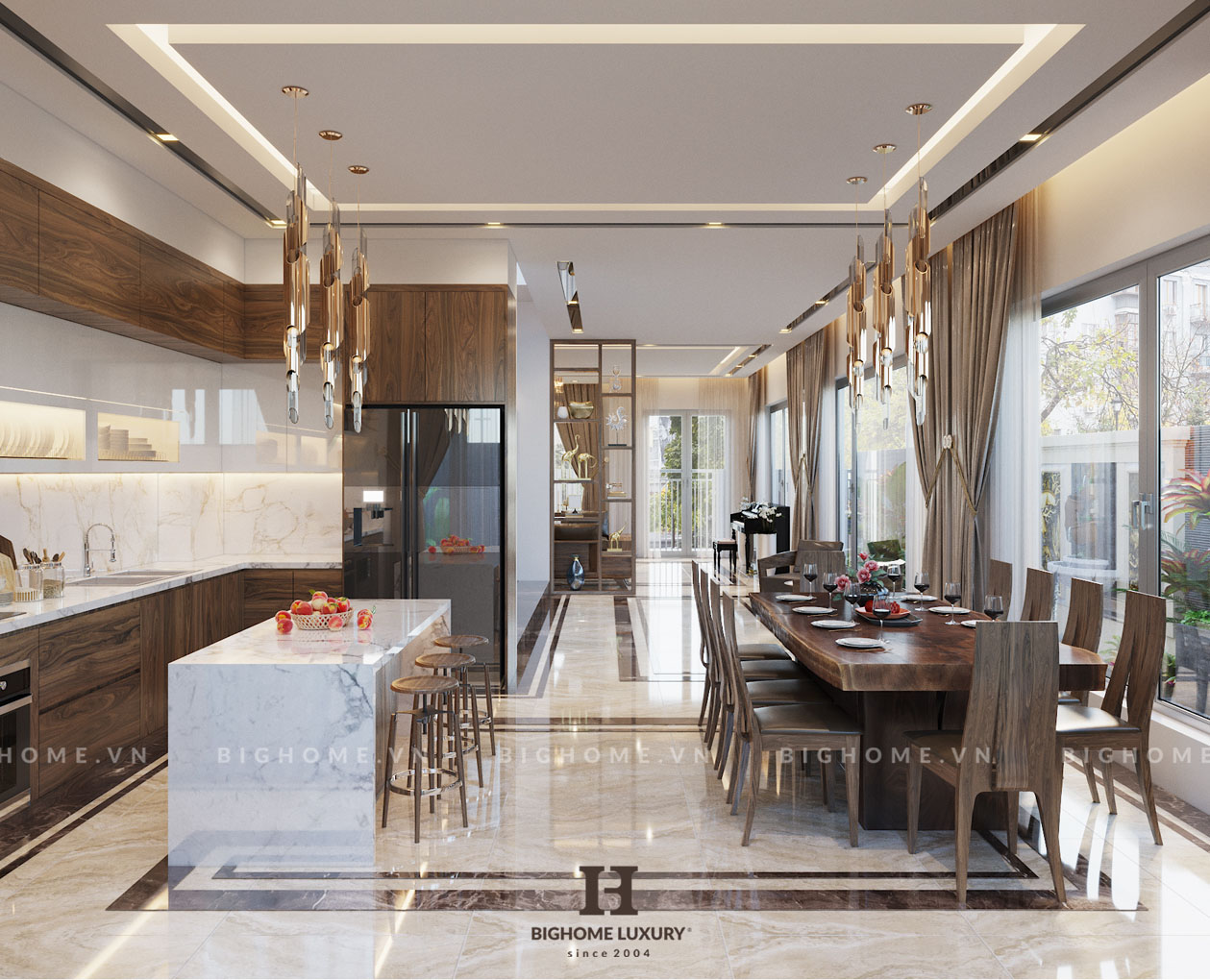 Phòng bếp nhà Anh Giáp 2