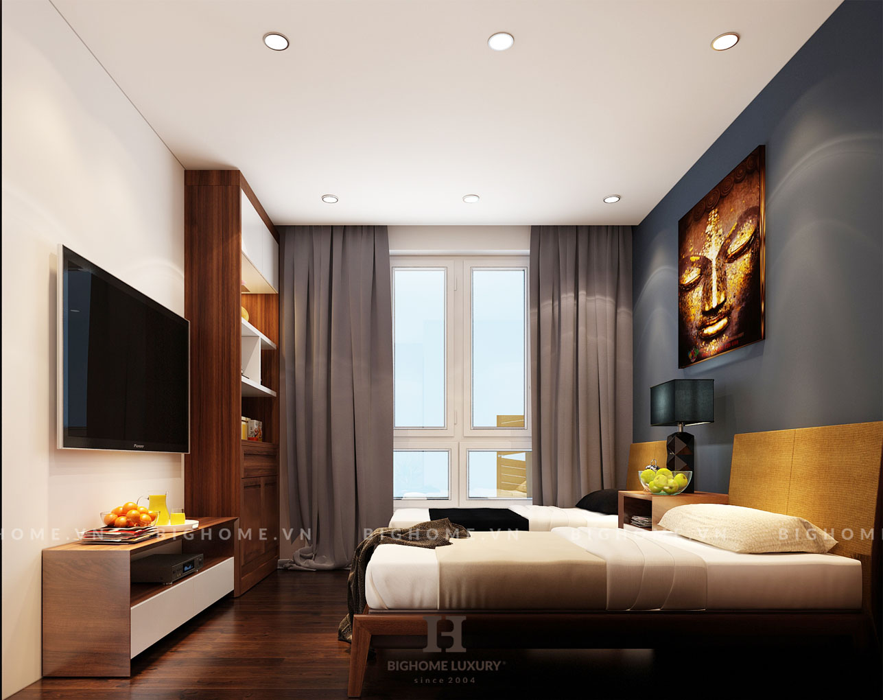 Phòng ngủ ông bà nhà anh Vinh 2