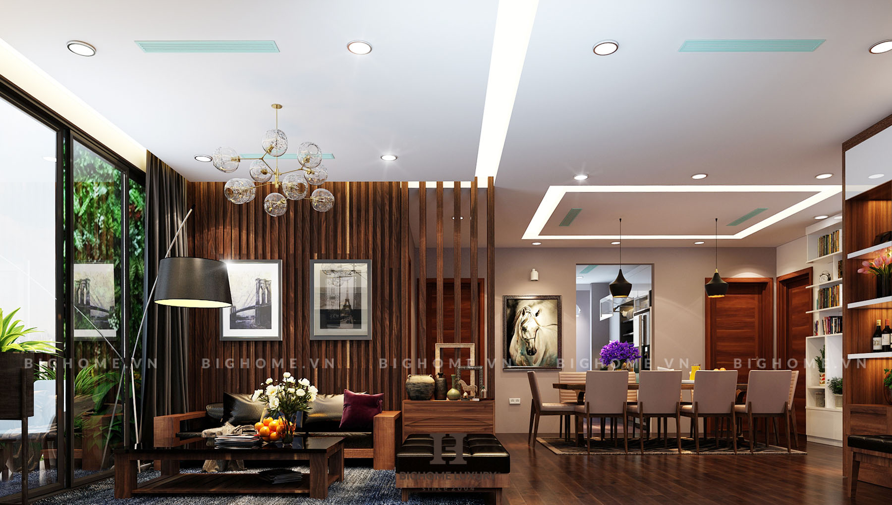 Chiêm ngưỡng nội thất chung cư đẹp nhà anh Vinh