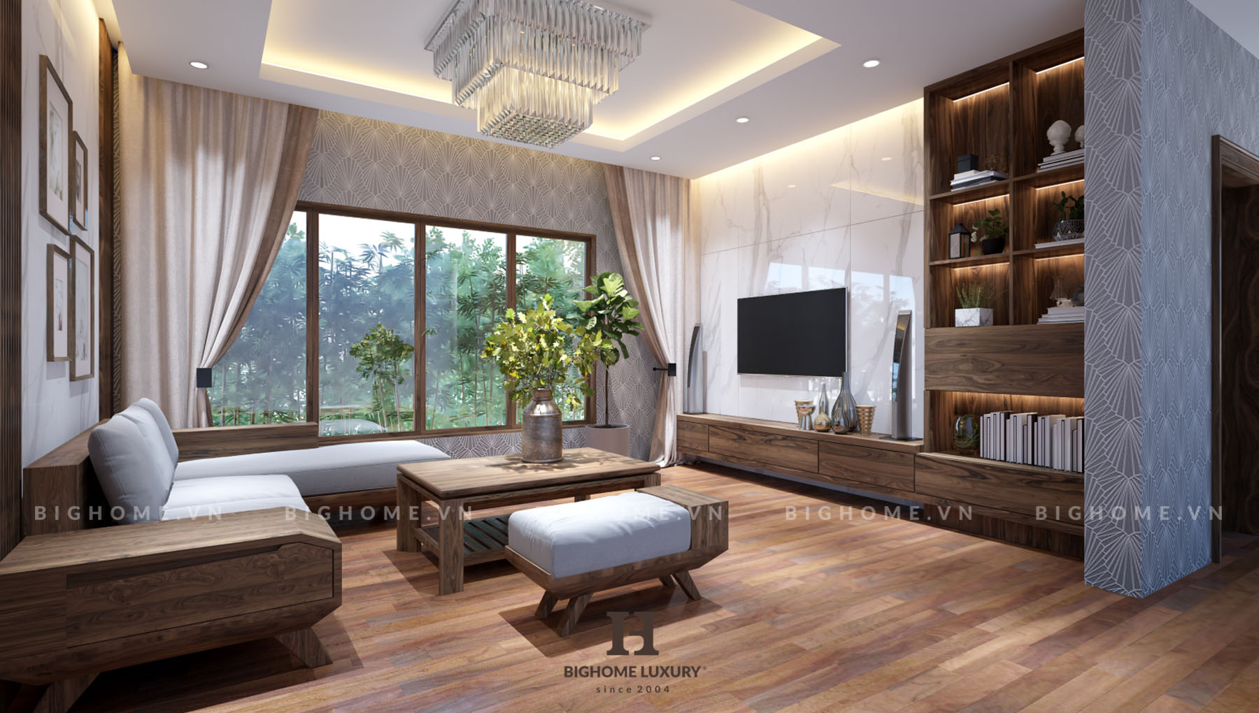 Phòng sinh hoạt chung nhà anh Bình 1