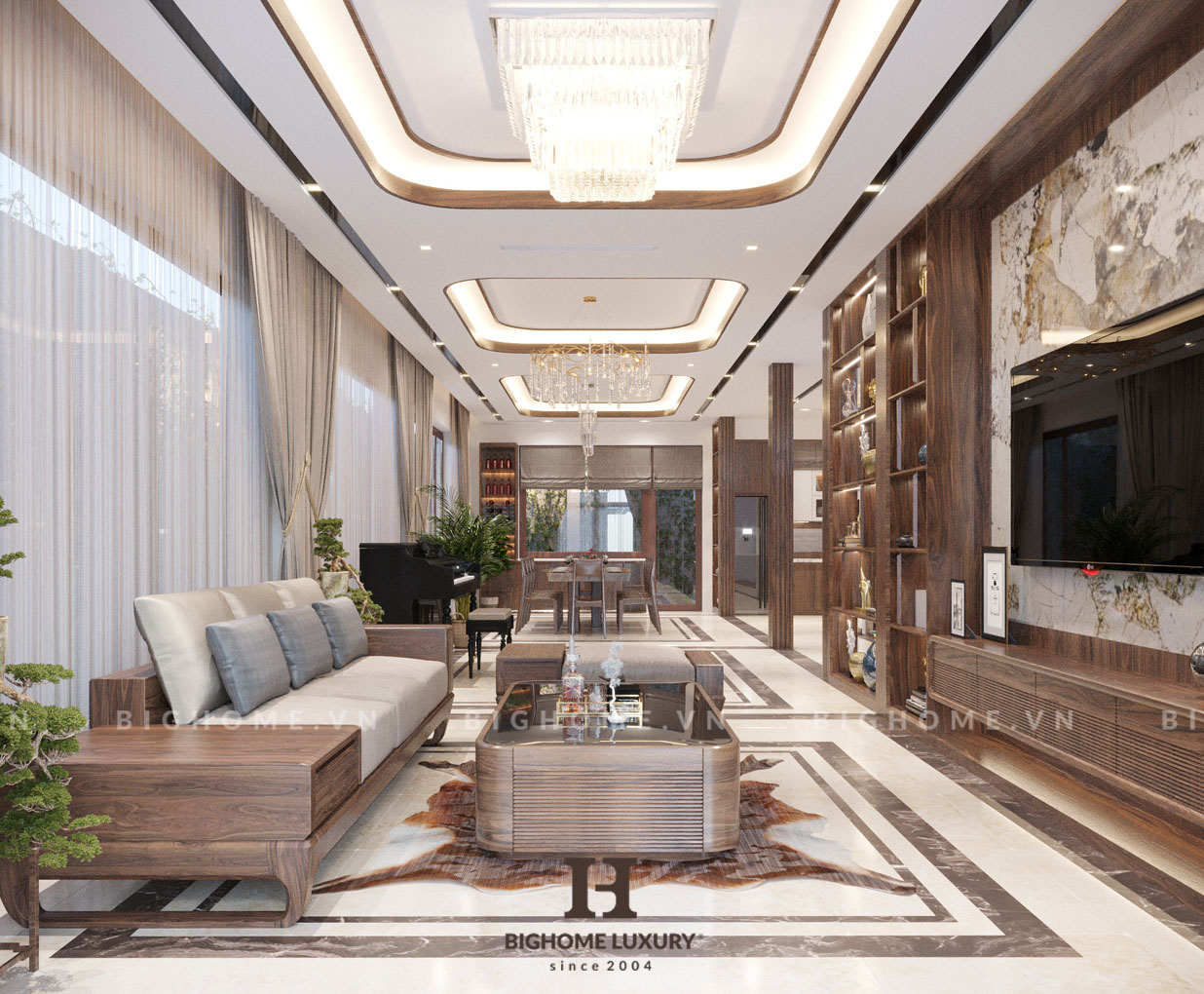 Phòng khách nhà anh Thủy 1
