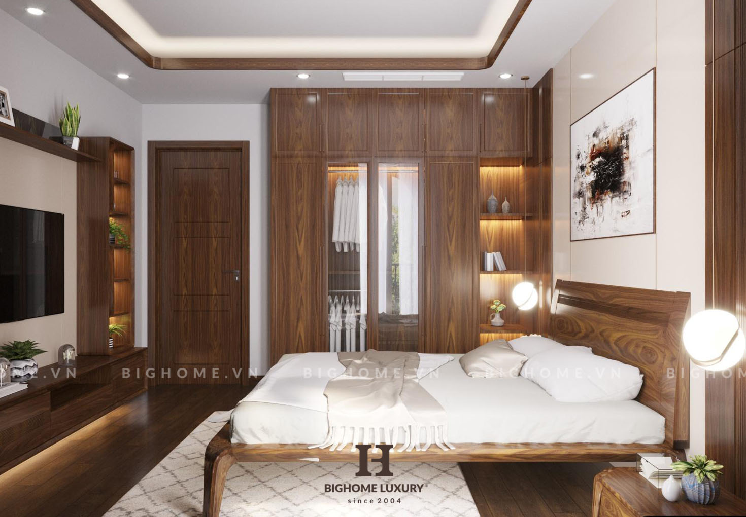 Phòng ngủ nhà anh Kỳ 2