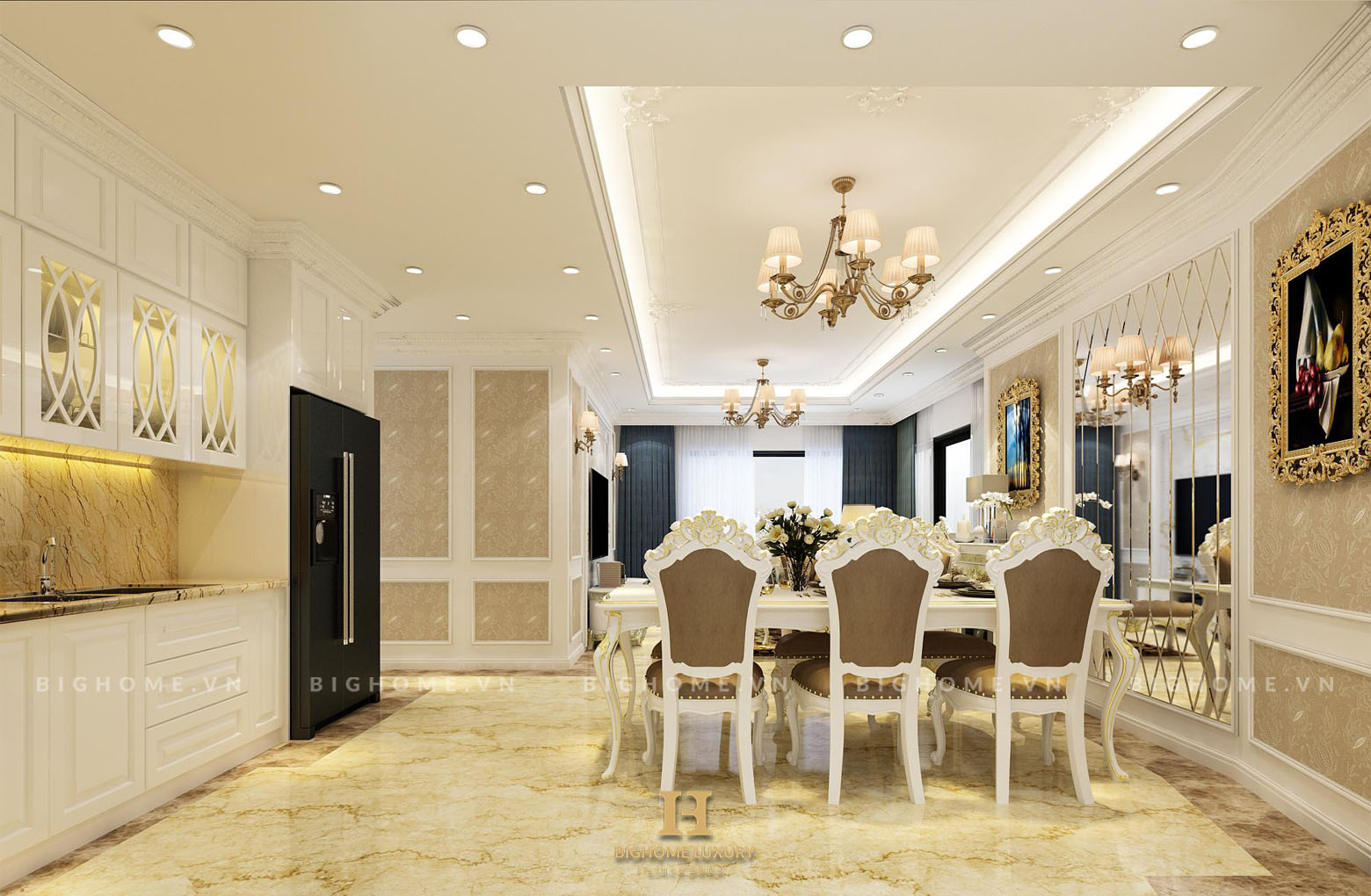 Phòng bếp nhà anh Việt 1