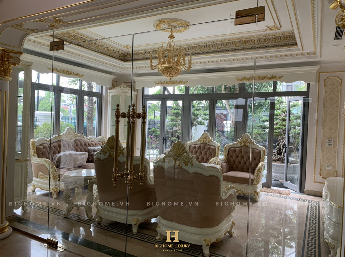 Thi công nội thất biệt thự chú Tuấn 40