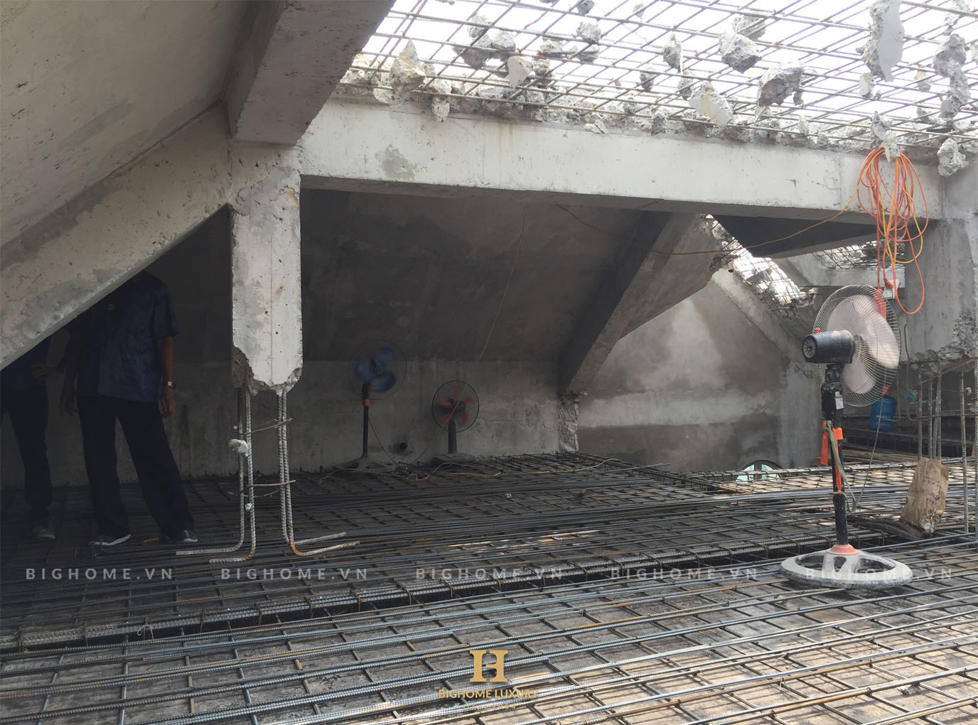 Thi công nội thất biệt thự chú Tuấn 6