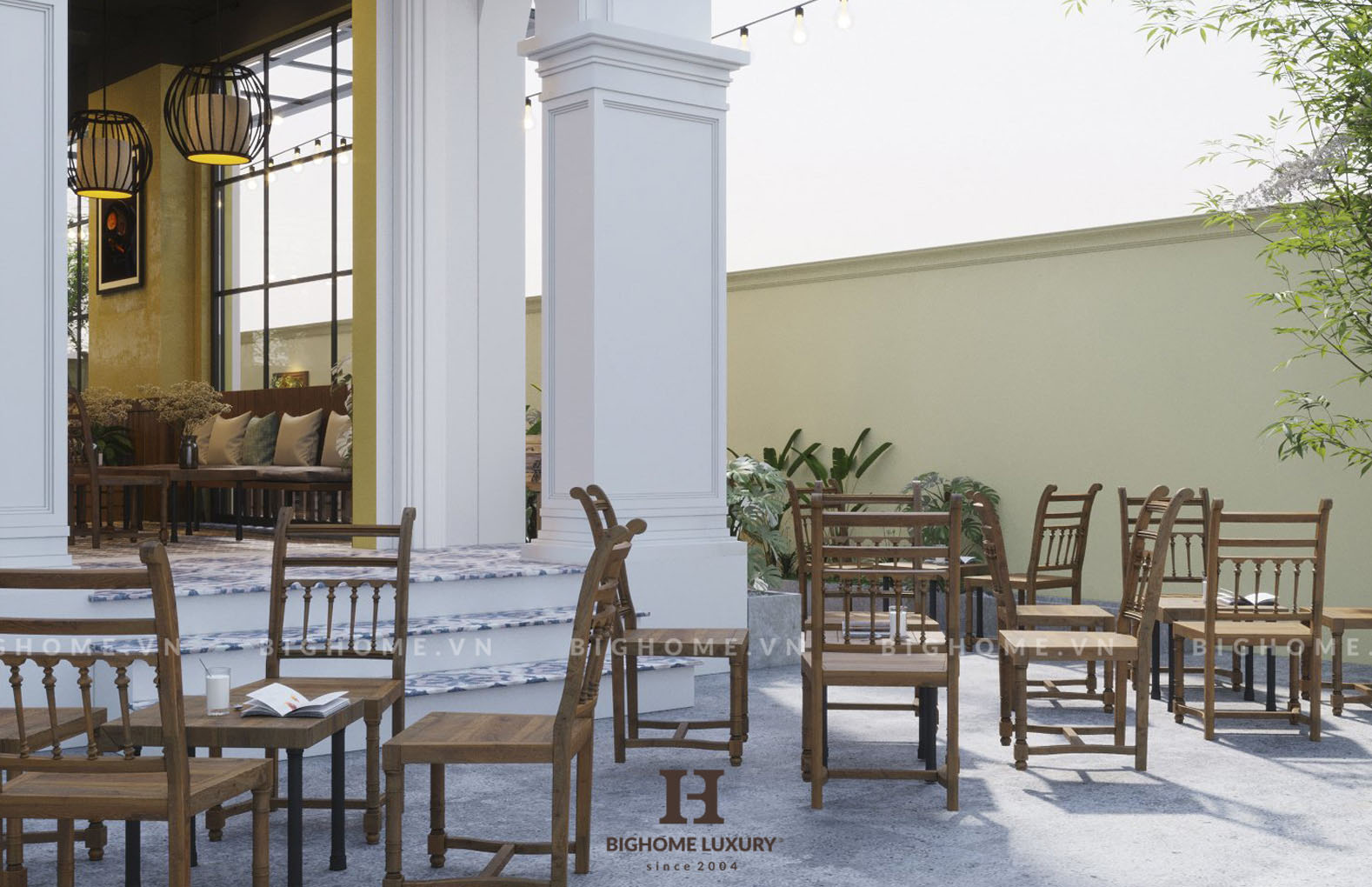 Cafe sân vườn nhà anh Lương 3
