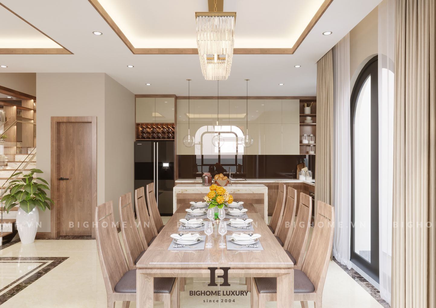 Phòng bếp nhà anh Hoàng 1