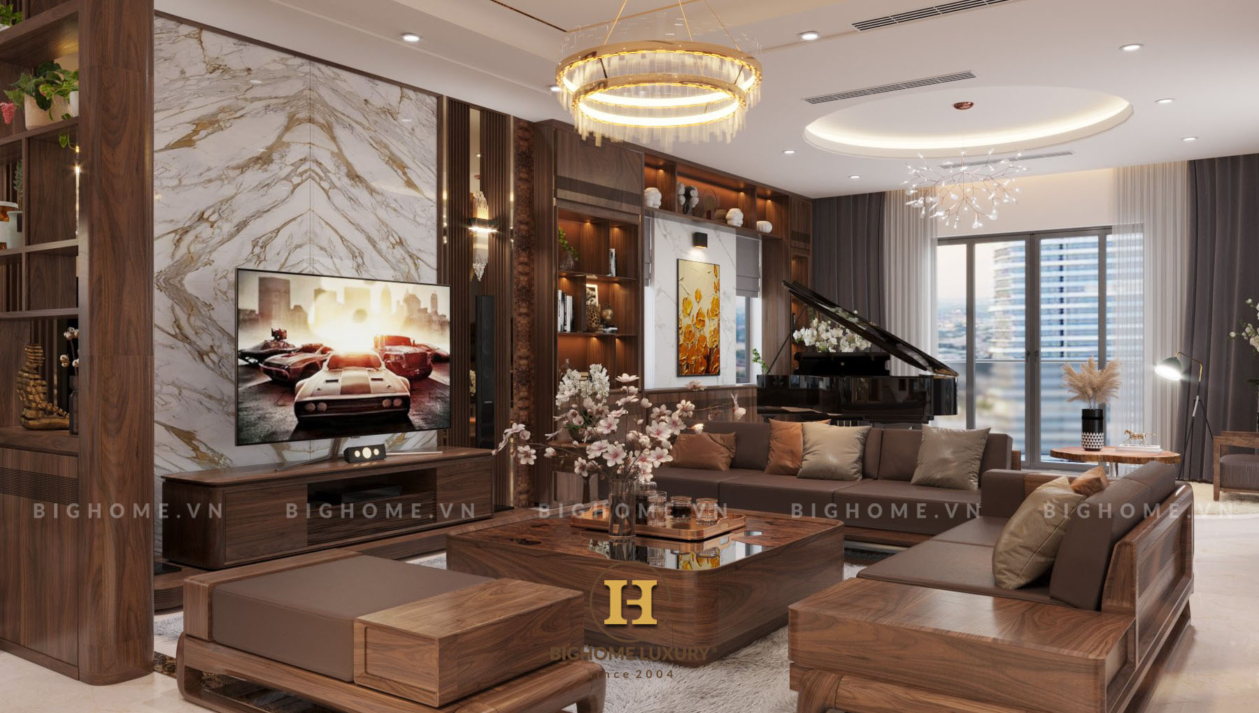 Thiết kế biệt thự đơn lập Linh Đàm nhà anh Long