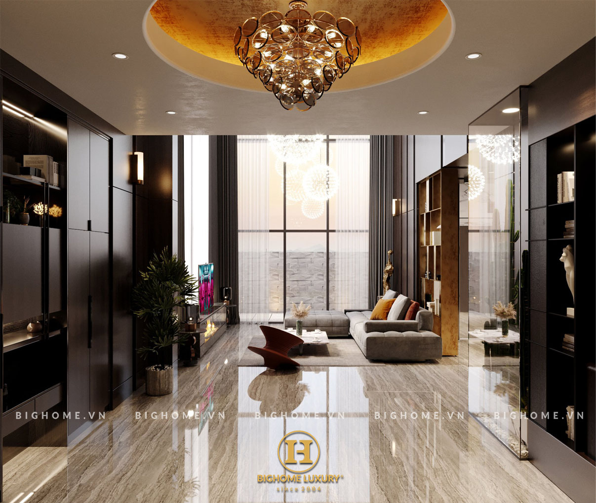 Biệt thự luxury nhà anh Đức tại Vinhomes Ocean Park 1