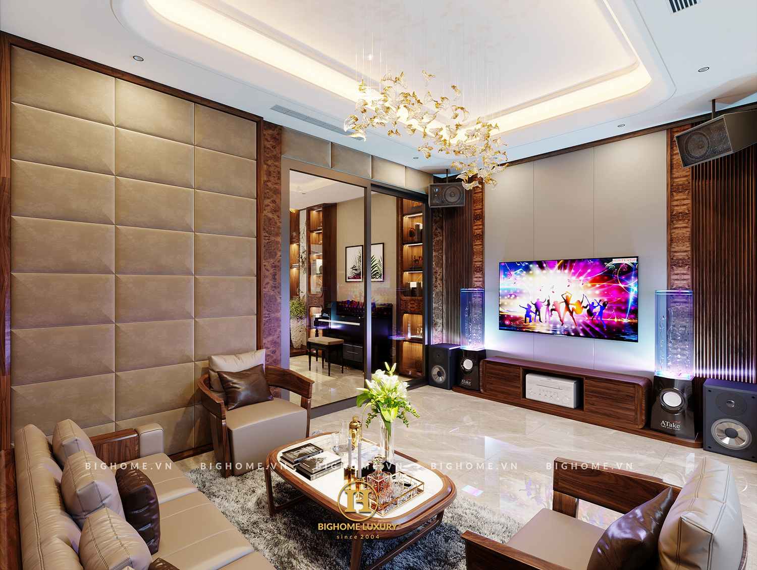 Thiết Kế Nội Thất Biệt Thự Vinhomes Global Gate Chuẩn Modern Luxury