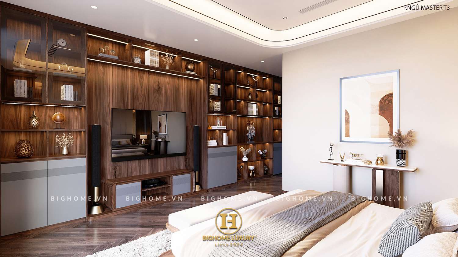 Thiết Kế Nội Thất Biệt Thự Vinhomes Global Gate Chuẩn Modern Luxury