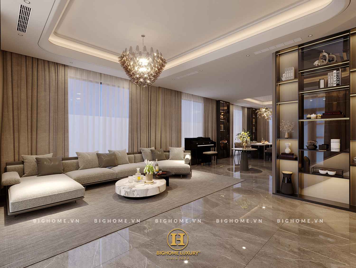 Phong Cách Hiện Đại Luxury Cho Gia Chủ Yêu Chuẩn Sống Tinh Tế