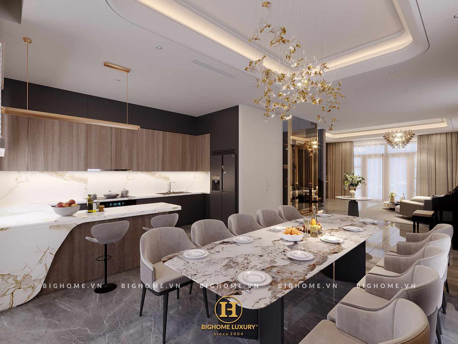 Phong Cách Hiện Đại Luxury Cho Gia Chủ Yêu Chuẩn Sống Tinh Tế
